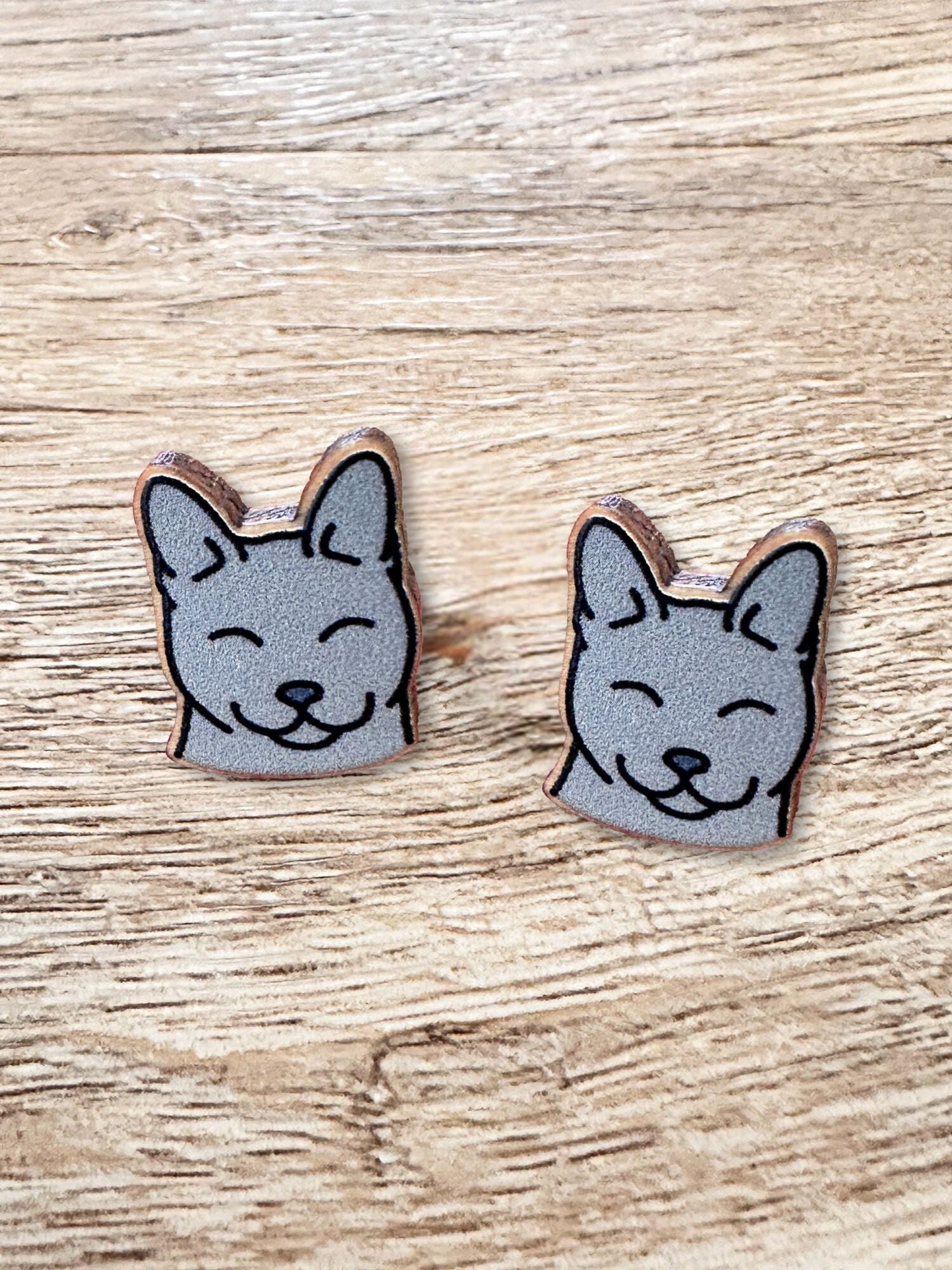 Russian Blue ColourPop Stud Earrings