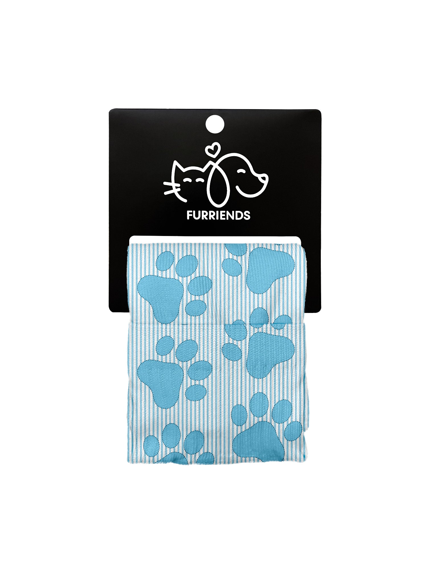 Paws & Pinstripes Ankle Socks