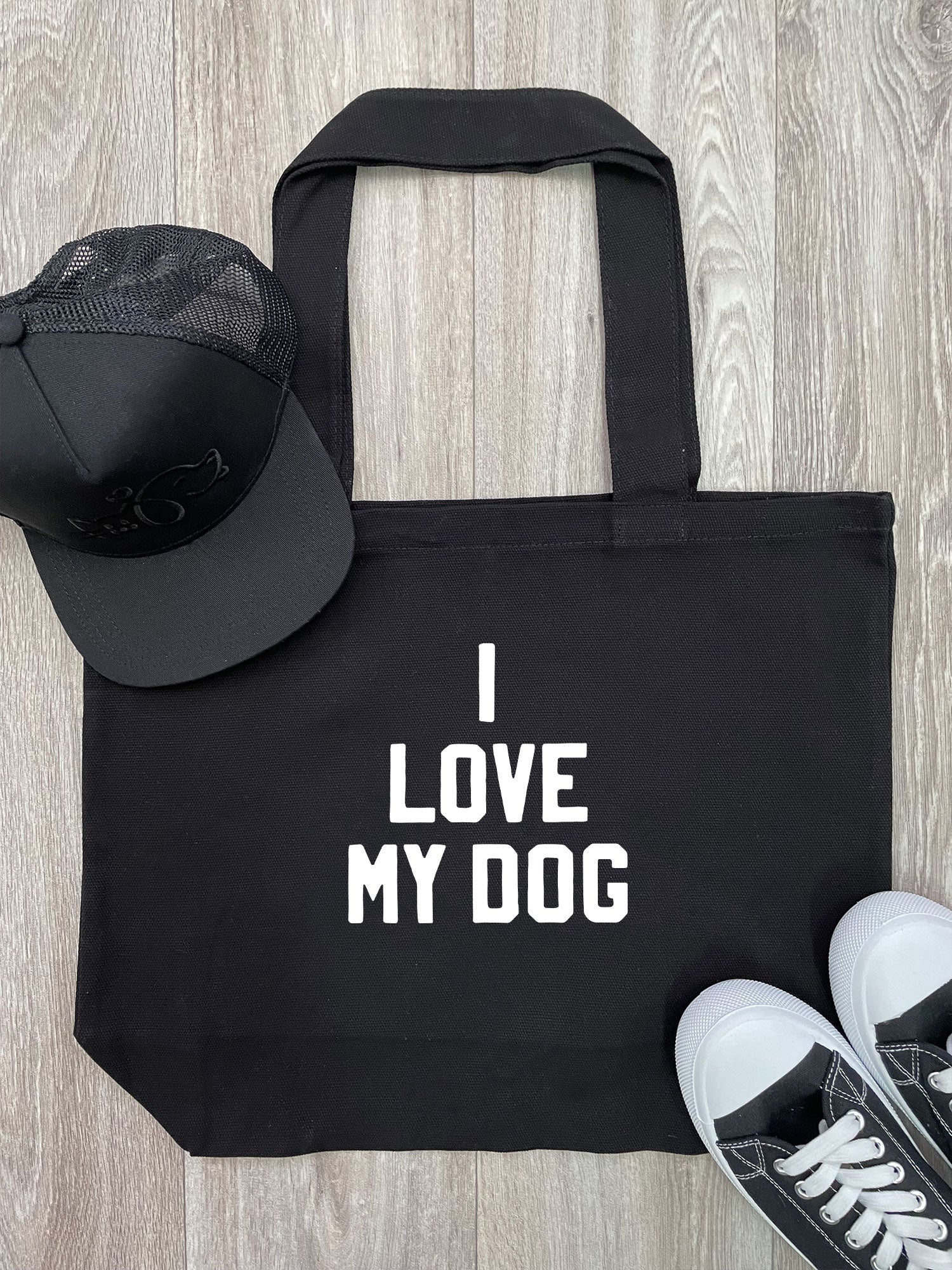 I Love My Dog Stella Tote Bag