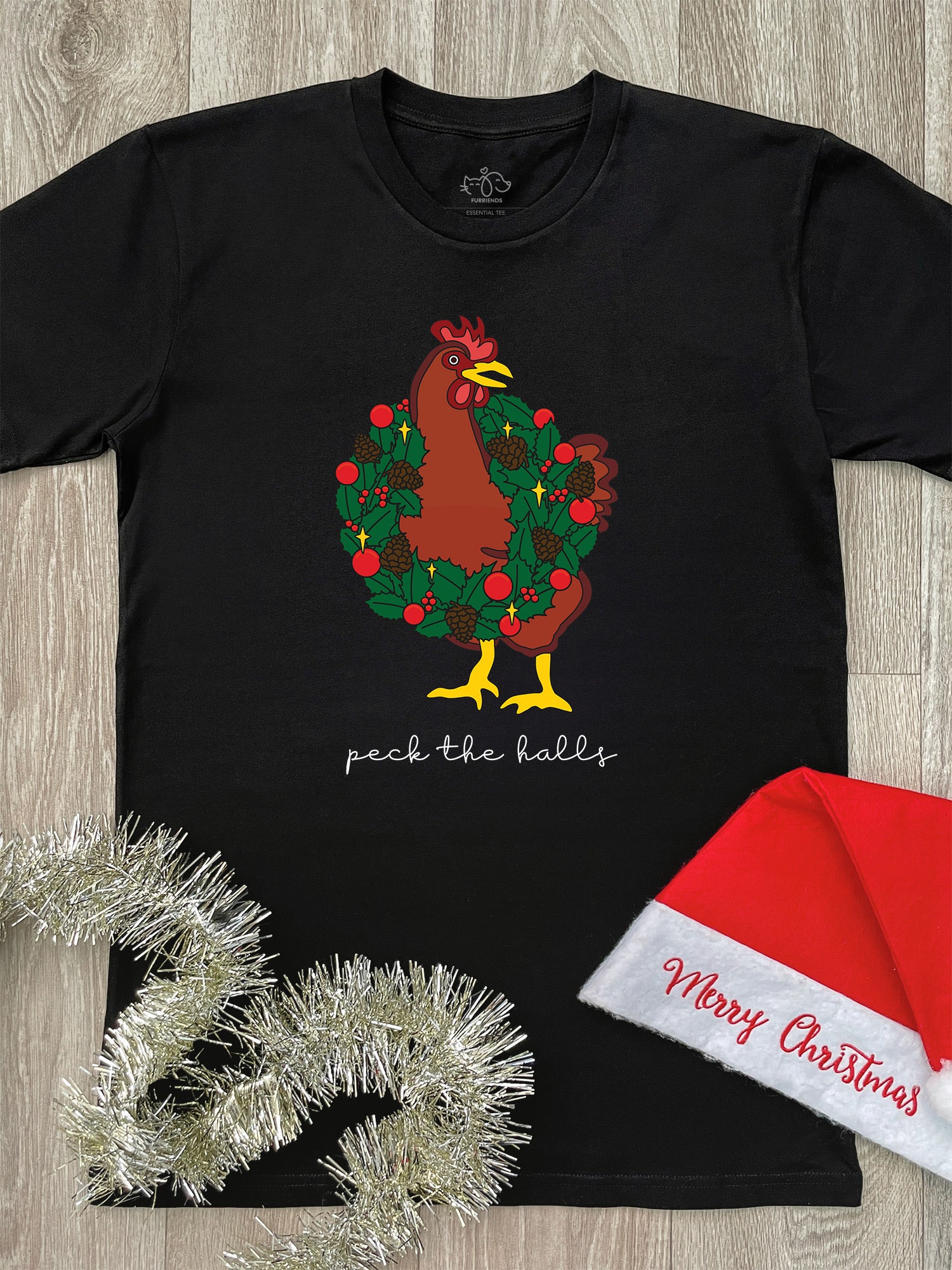 Peck The Halls Essential Unisex Tee