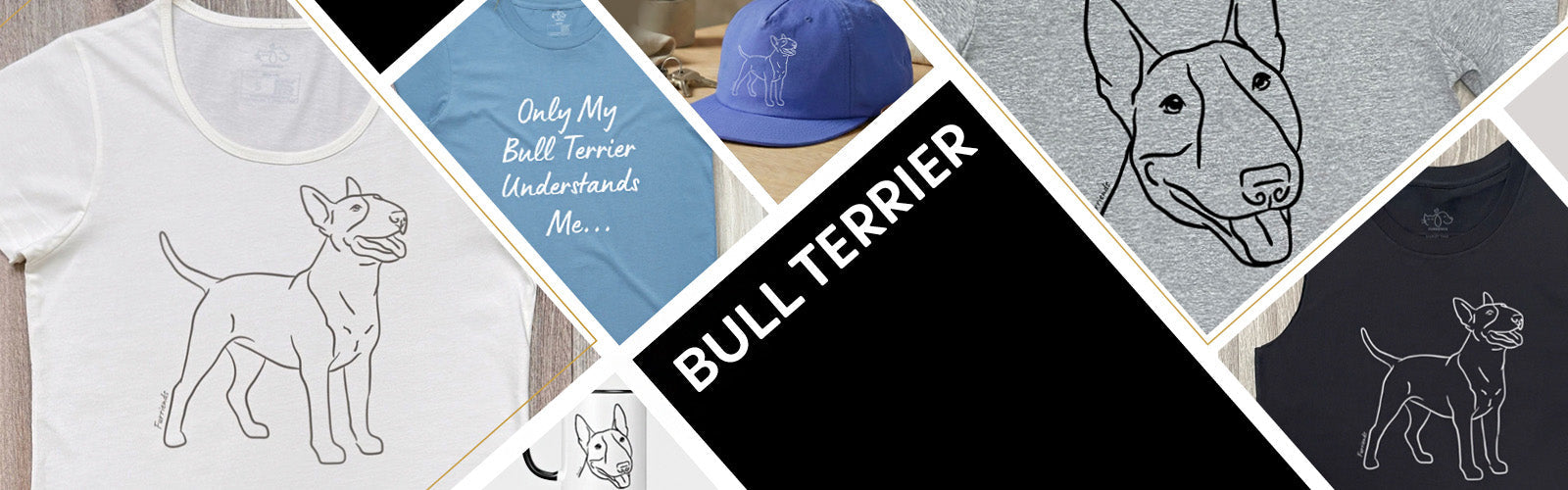 Shop Bull Terrier T-Shirts, Gifts & Accessories for Bull Terrier Lovers