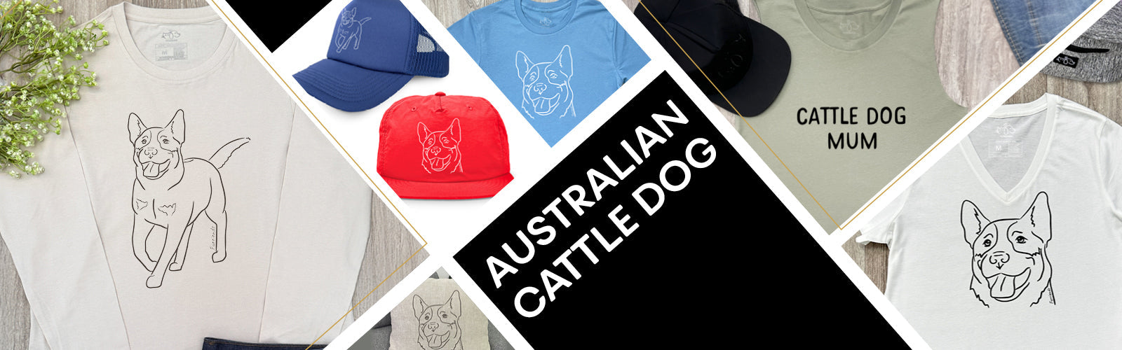 Shop Cattle Dog T-Shirts, Gifts & Accessories for Australian Cattle Dog Lovers