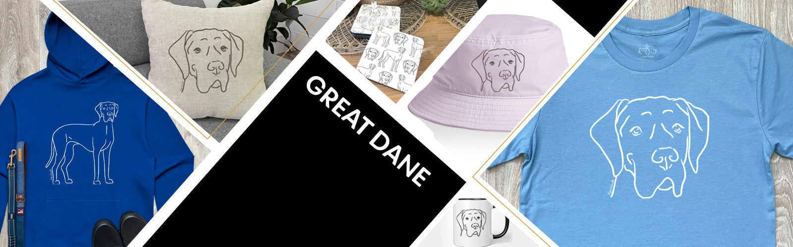 Shop Great Dane T-Shirts, Gifts & Accessories for Great Dane Lovers