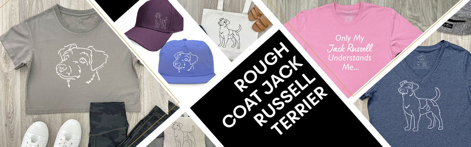 Team Jack Russell Terrier (Rough Coat) - Tees, Gifts & Other Ideas for Scruffy JRT Lovers