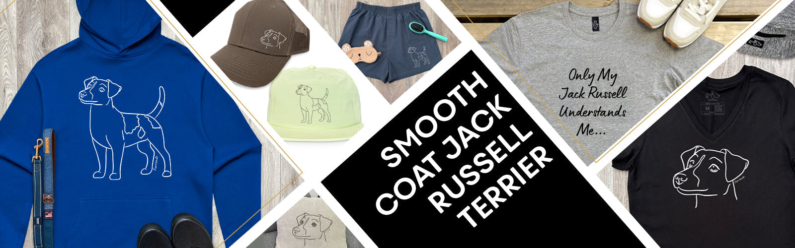 Shop Jack Russell Terrier (Smooth Coat) T-Shirts, Gifts & Accessories for JRT Lovers