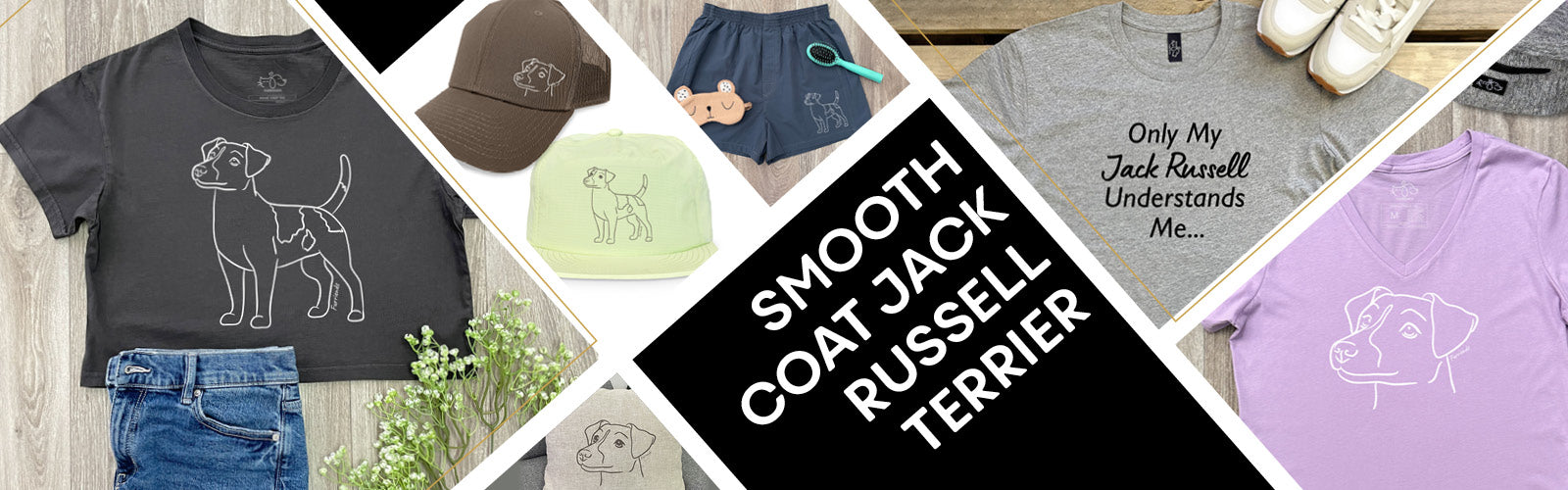 Team Jack Russell Terrier (Smooth Coat) - Tees, Gifts & Other Ideas for JRT Lovers