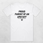 Proud Parent Of An Amstaff Regular Fit T-Shirt