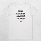 Proud Parent Of An Aussie Shepherd Regular Fit T-Shirt