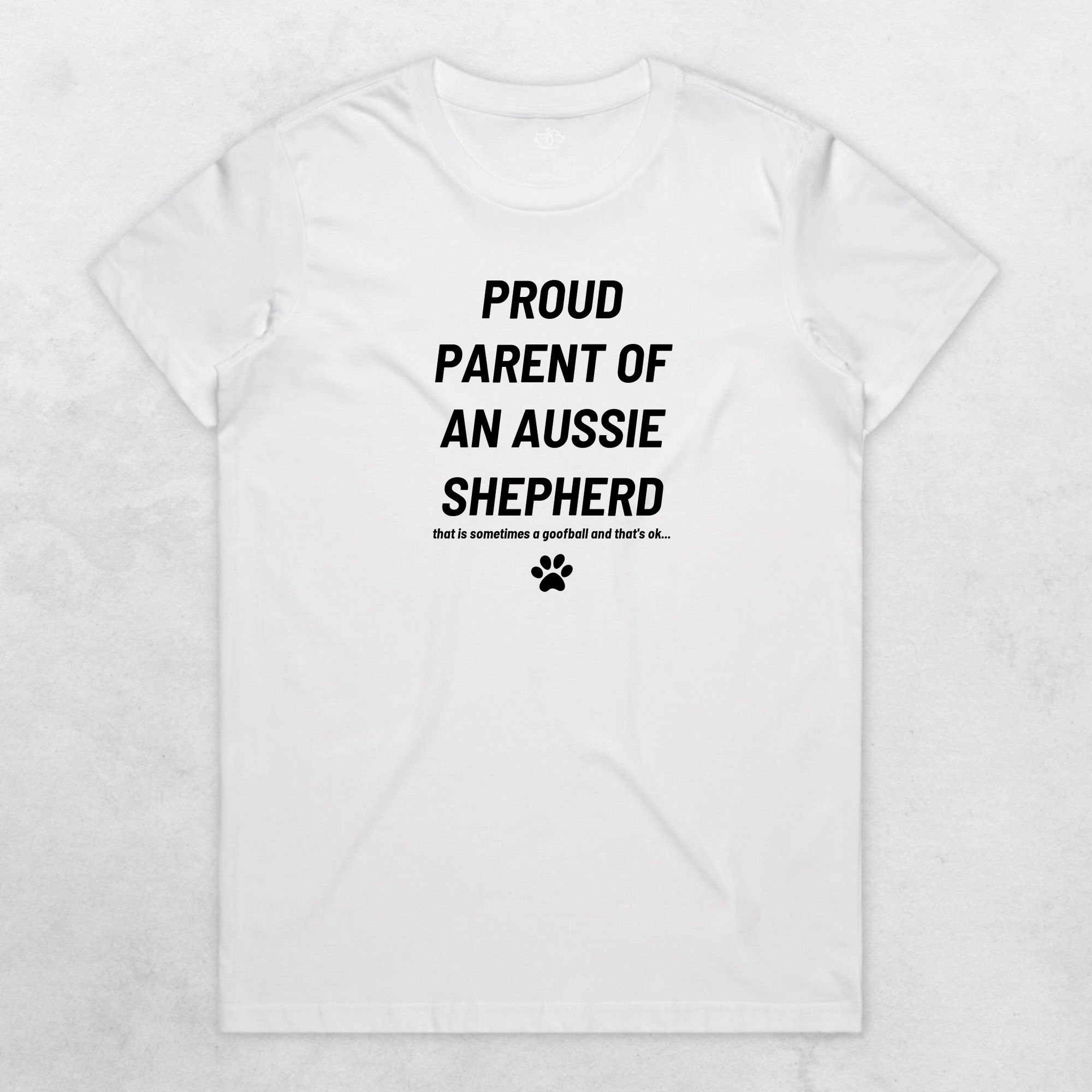 Proud Parent Of An Aussie Shepherd Regular Fit T-Shirt