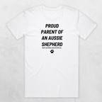 Proud Parent Of An Aussie Shepherd Regular Fit T-Shirt