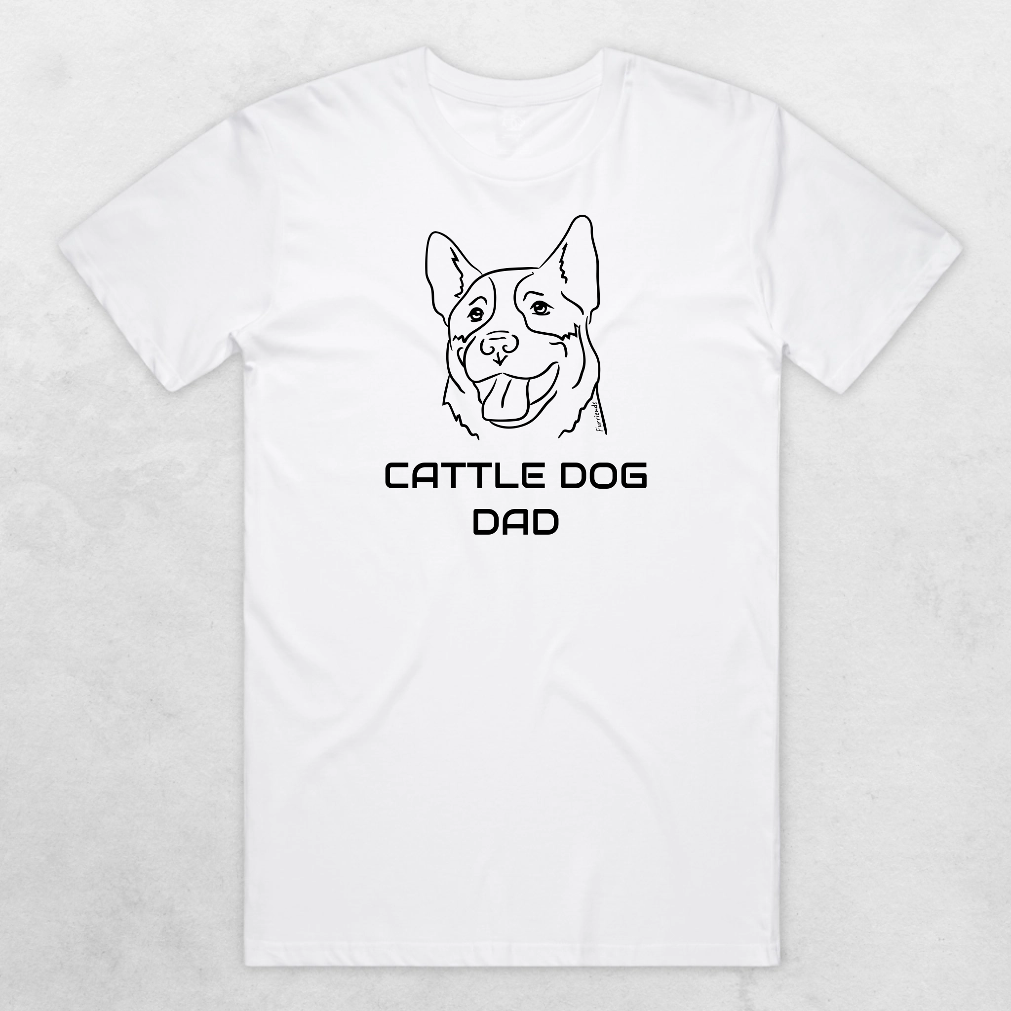 Australian Cattle Dog Dad Regular Fit-T-Shirt