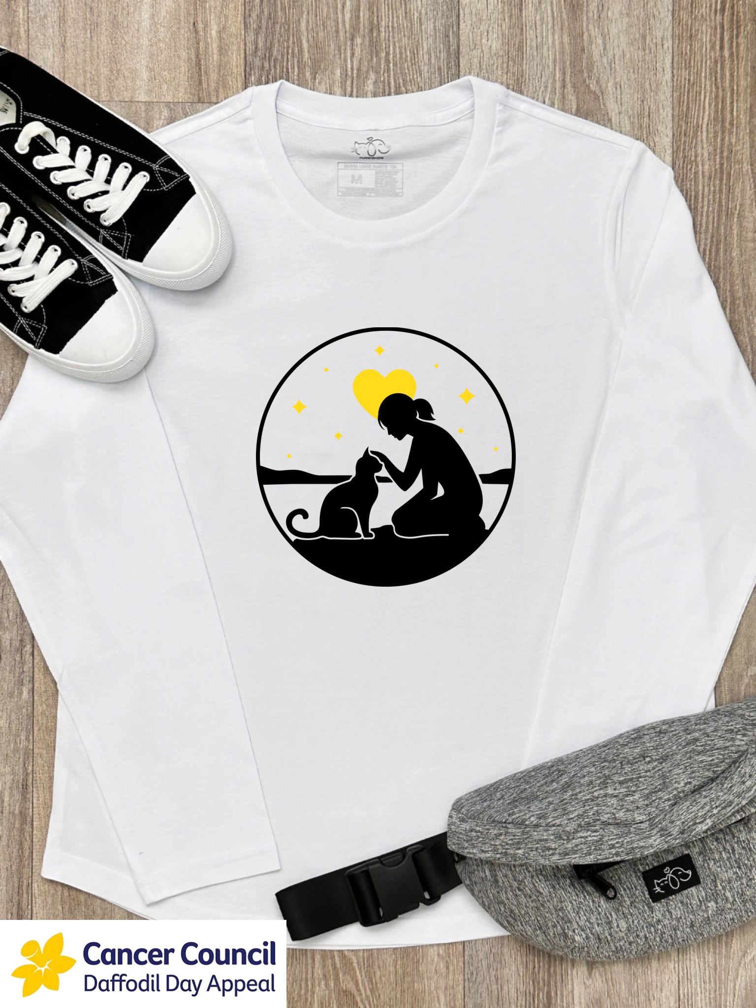 LIMITED EDITION Cat By Your Side Women's Long-Sleeved Tshirt