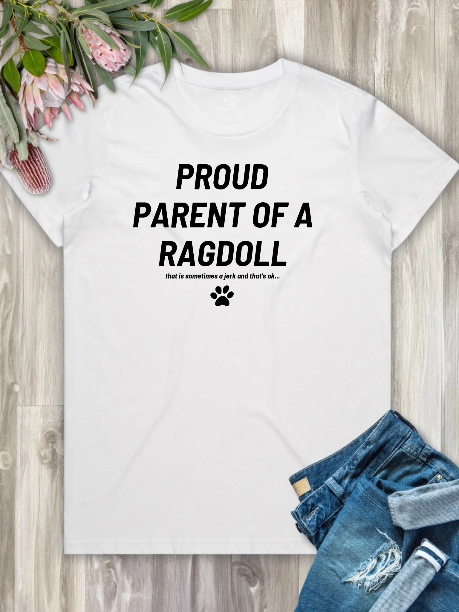 Proud Parent Of A Ragdoll Regular Fit T-Shirt