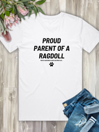 Proud Parent Of A Ragdoll Regular Fit T-Shirt