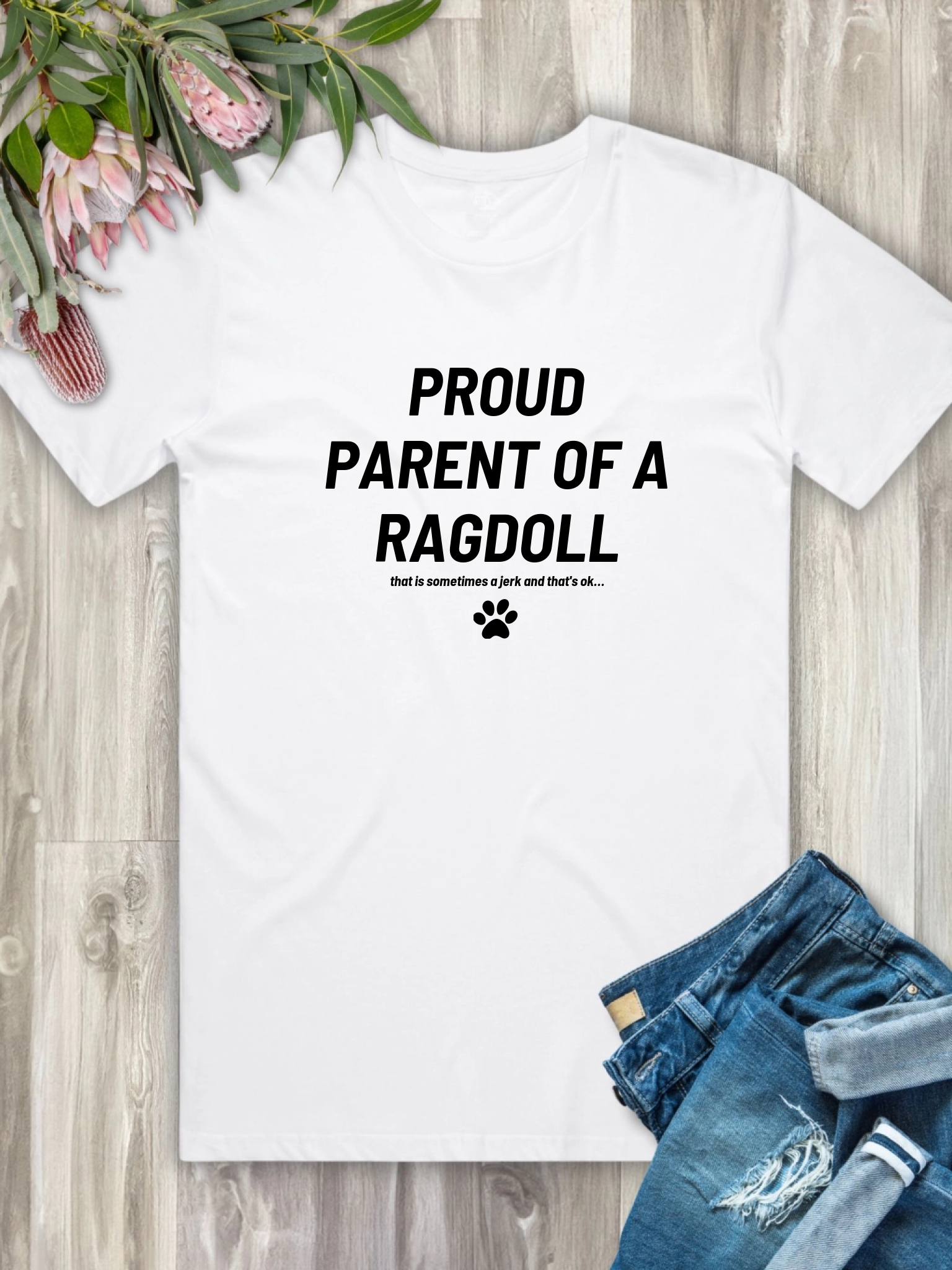 Proud Parent Of A Ragdoll Regular Fit T-Shirt