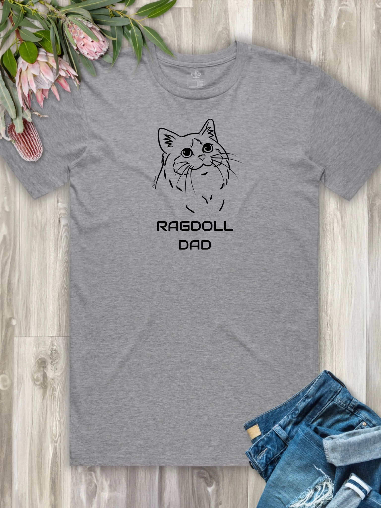 Ragdoll Dad Regular Fit-T-Shirt