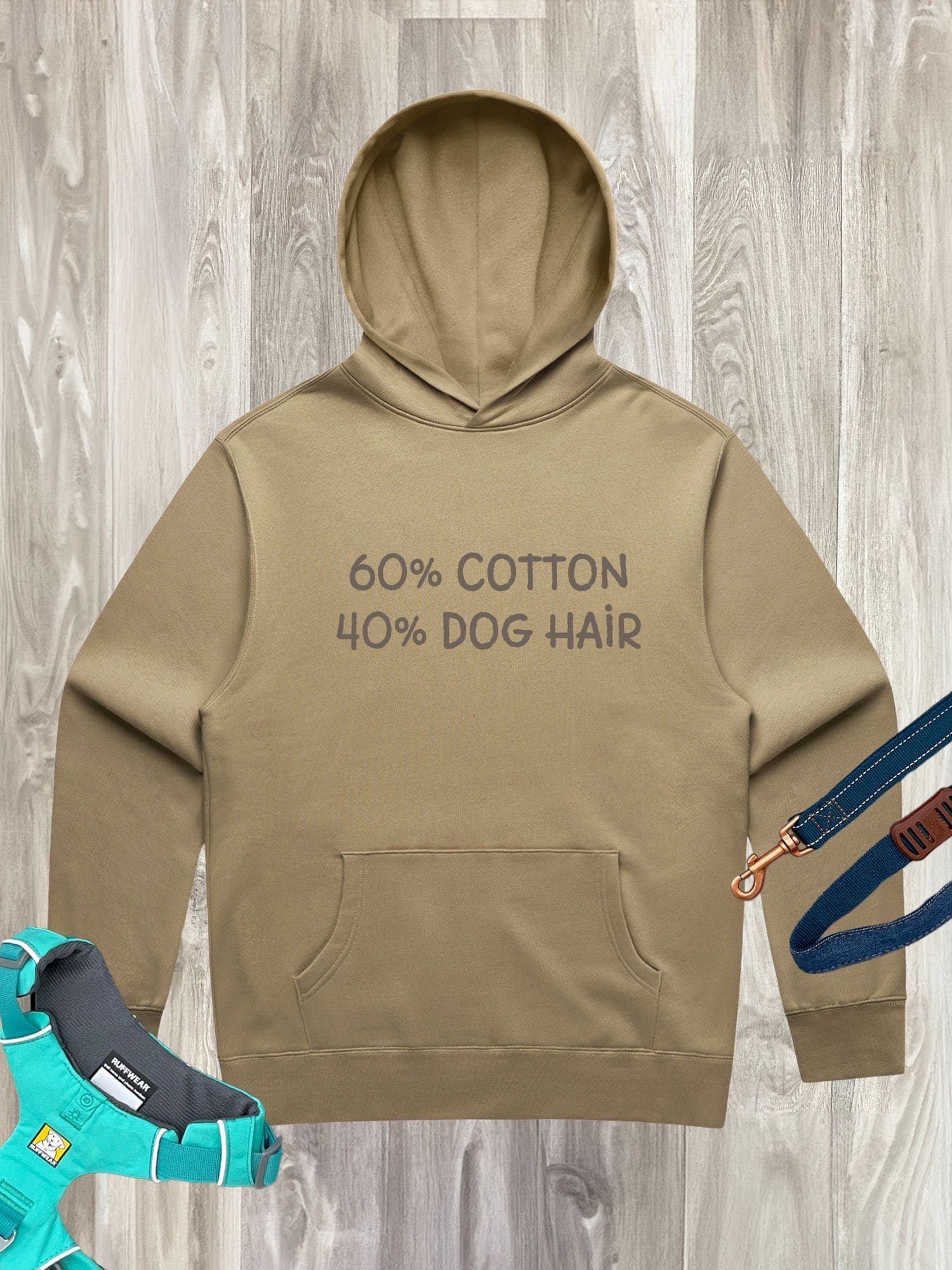 "60% Cotton, 40% Dog Hair" Men's Comfort Hood