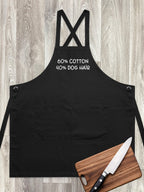 "60% Cotton, 40% Dog Hair" Jarrah Crossback Apron