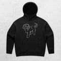 TIB-Comfort-Hood-Womens-Background-Black-Front