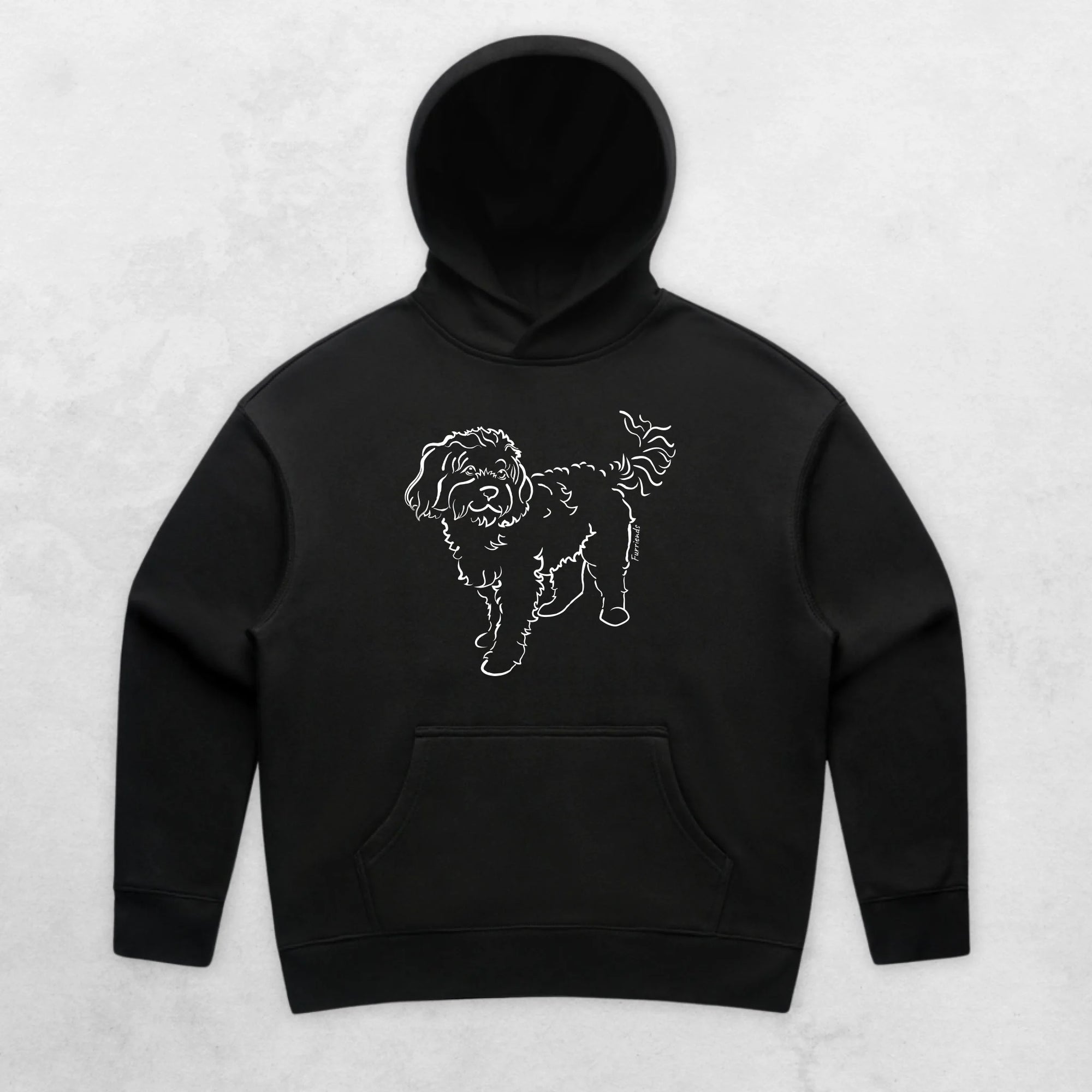 TIB-Comfort-Hood-Womens-Background-Black-Front