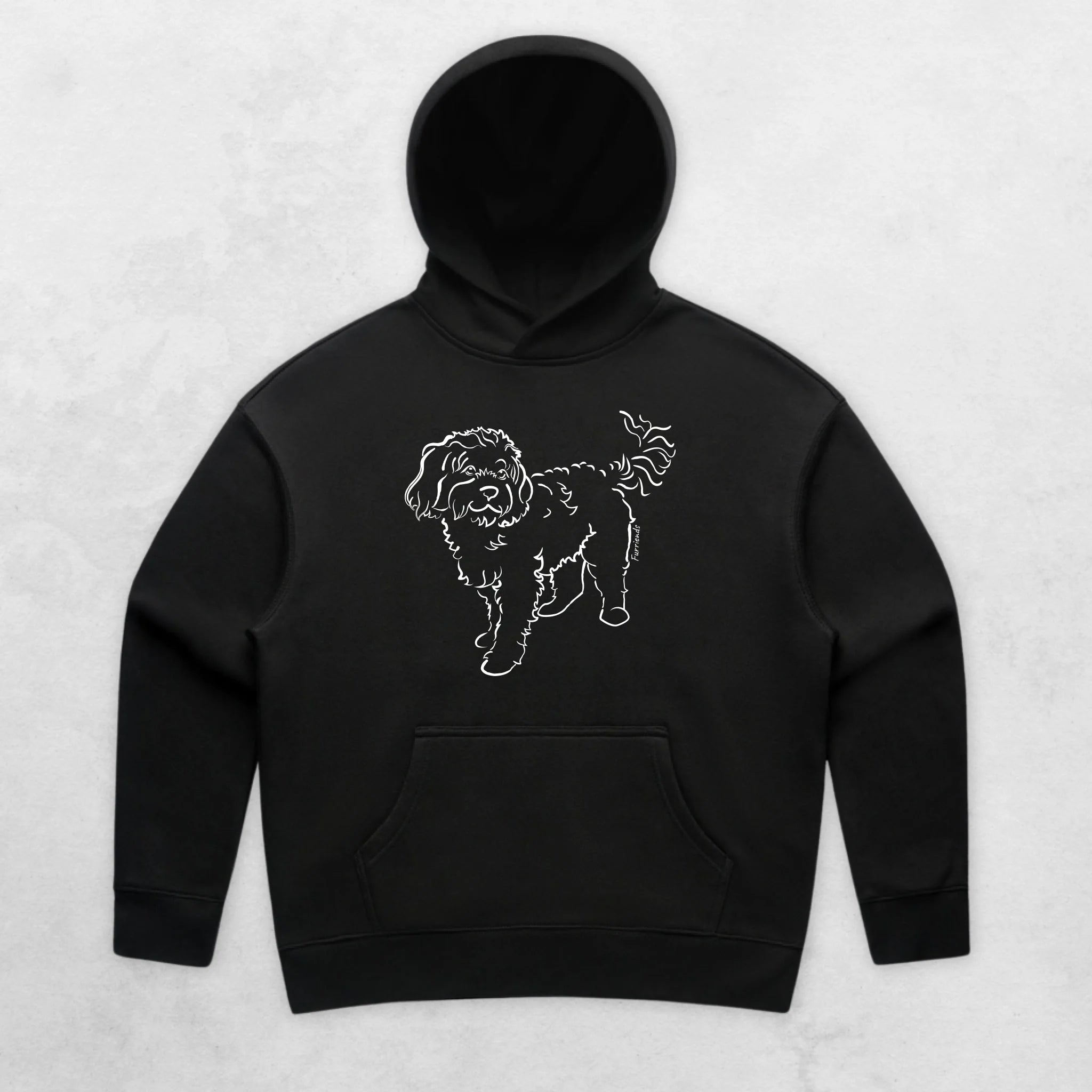 TIB-Comfort-Hood-Womens-Background-Black-Front
