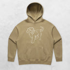 TIB-Comfort-Hood-Womens-Background-Sand-Front