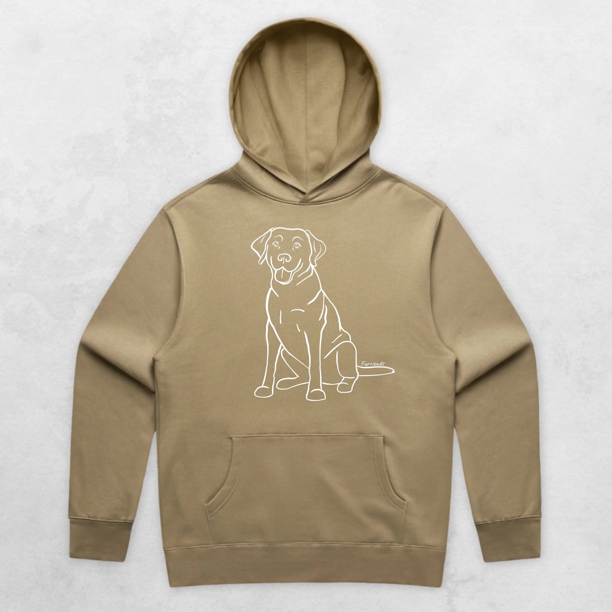TIB-Comfort-Hood-Mens-Background-Sand-Front