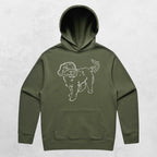 TIB-Comfort-Hood-Mens-Background-Cypress-Front