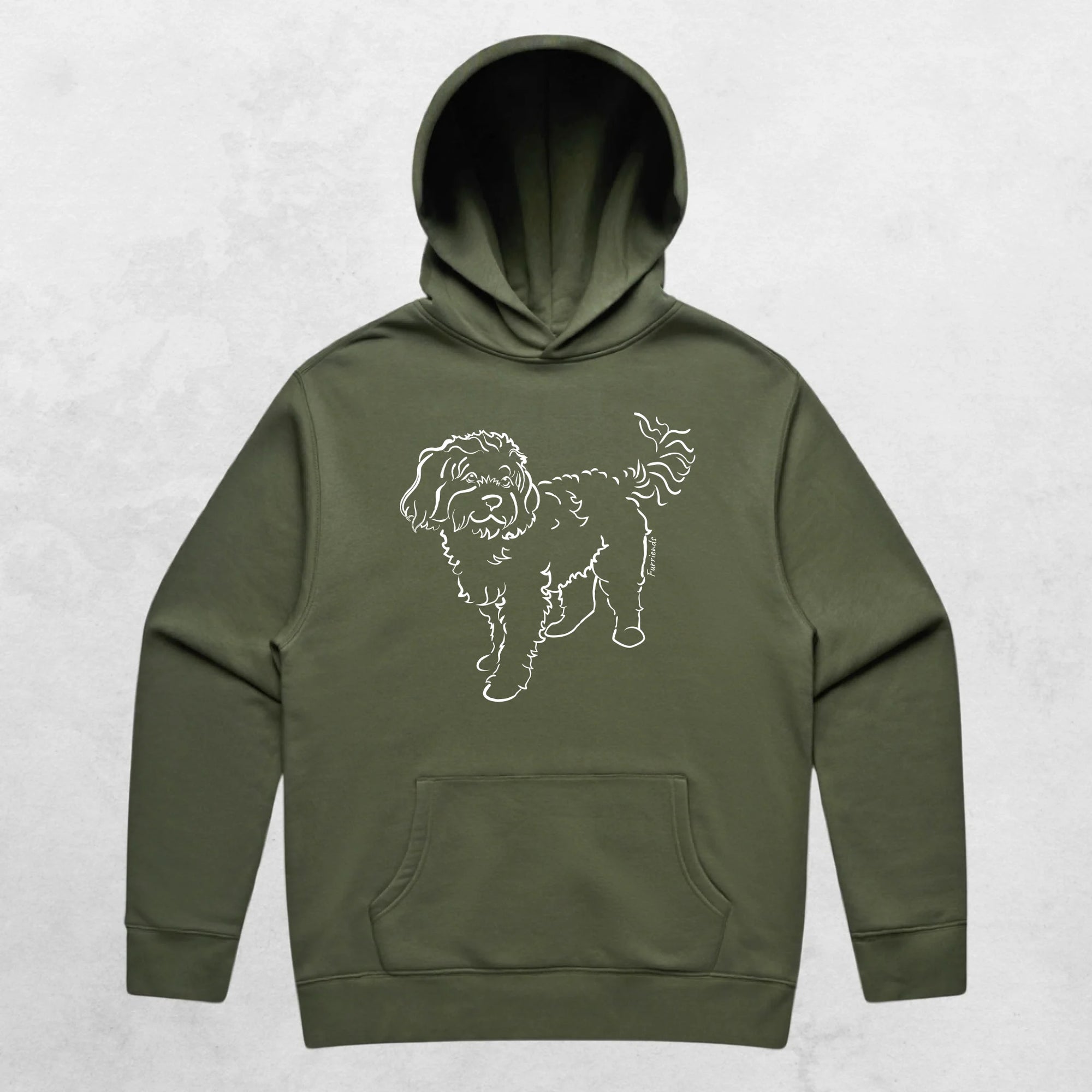 TIB-Comfort-Hood-Mens-Background-Cypress-Front