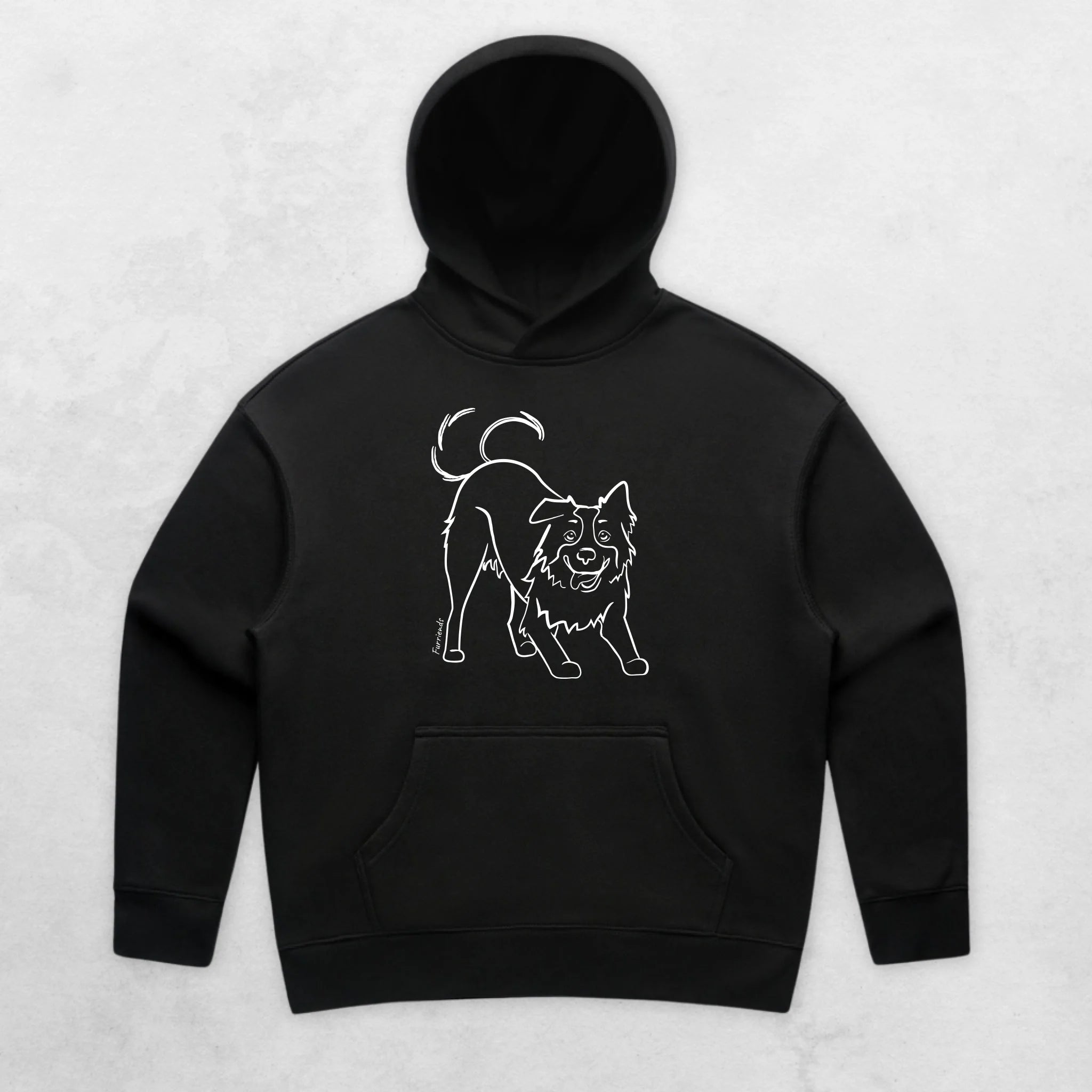 Border Collie Comfort Hood
