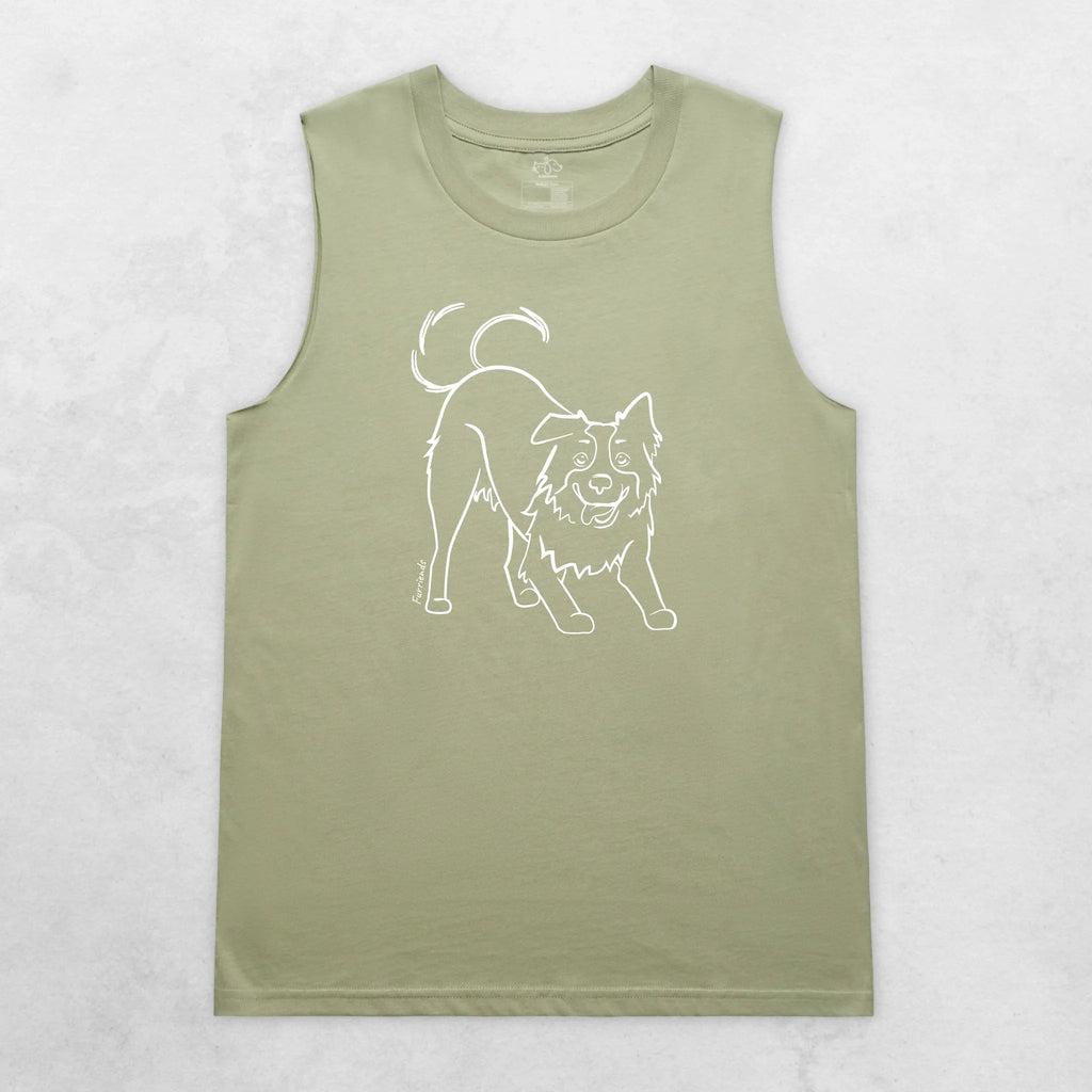 Border Collie Tank Top
