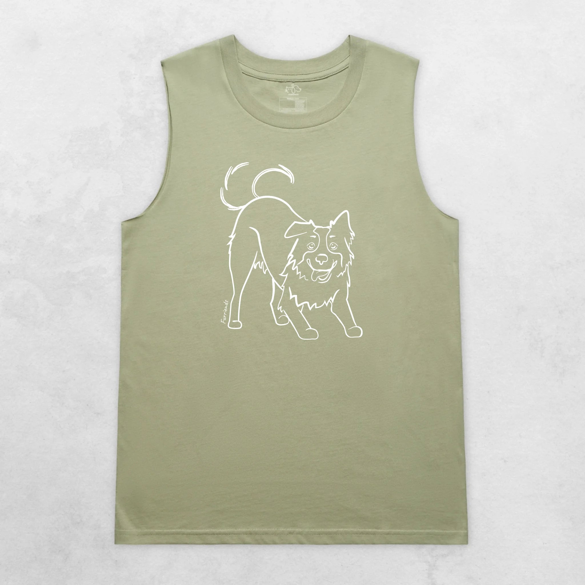 Border Collie Tank Top