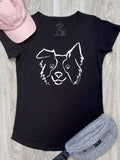 Border Collie Remi Women's Scoop Neck T-Shirt