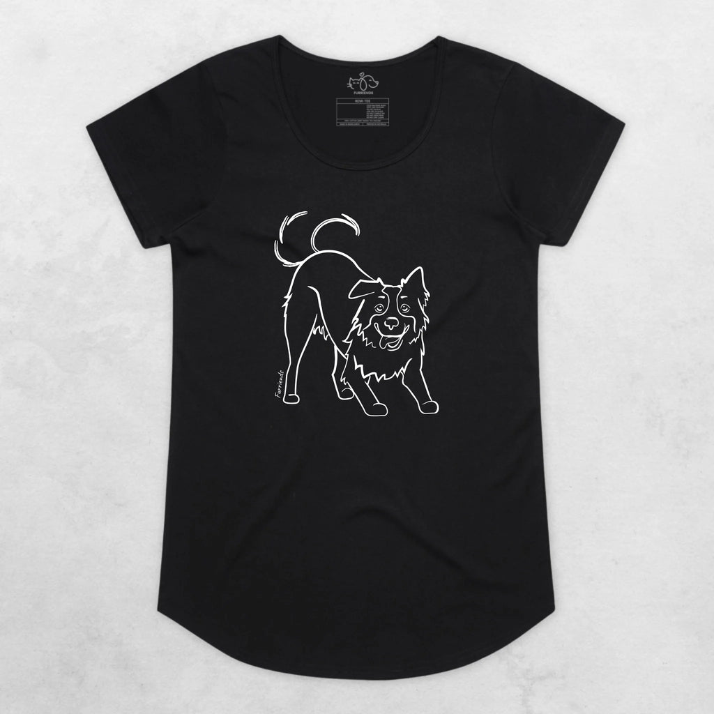 Border Collie Remi Women's Scoop Neck T-Shirt