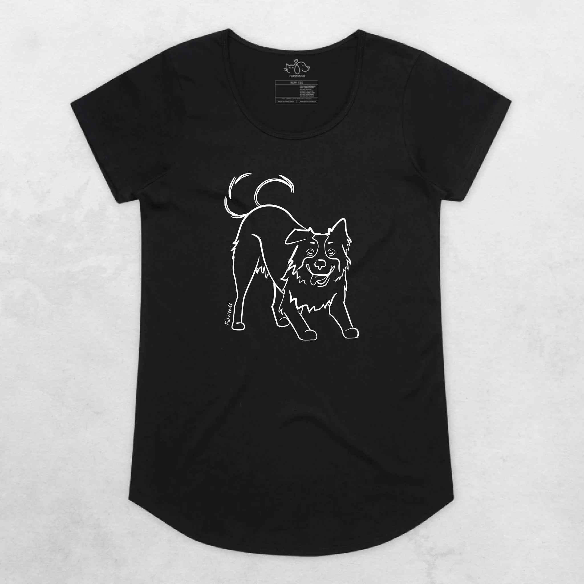 Border Collie Remi Women's Scoop Neck T-Shirt