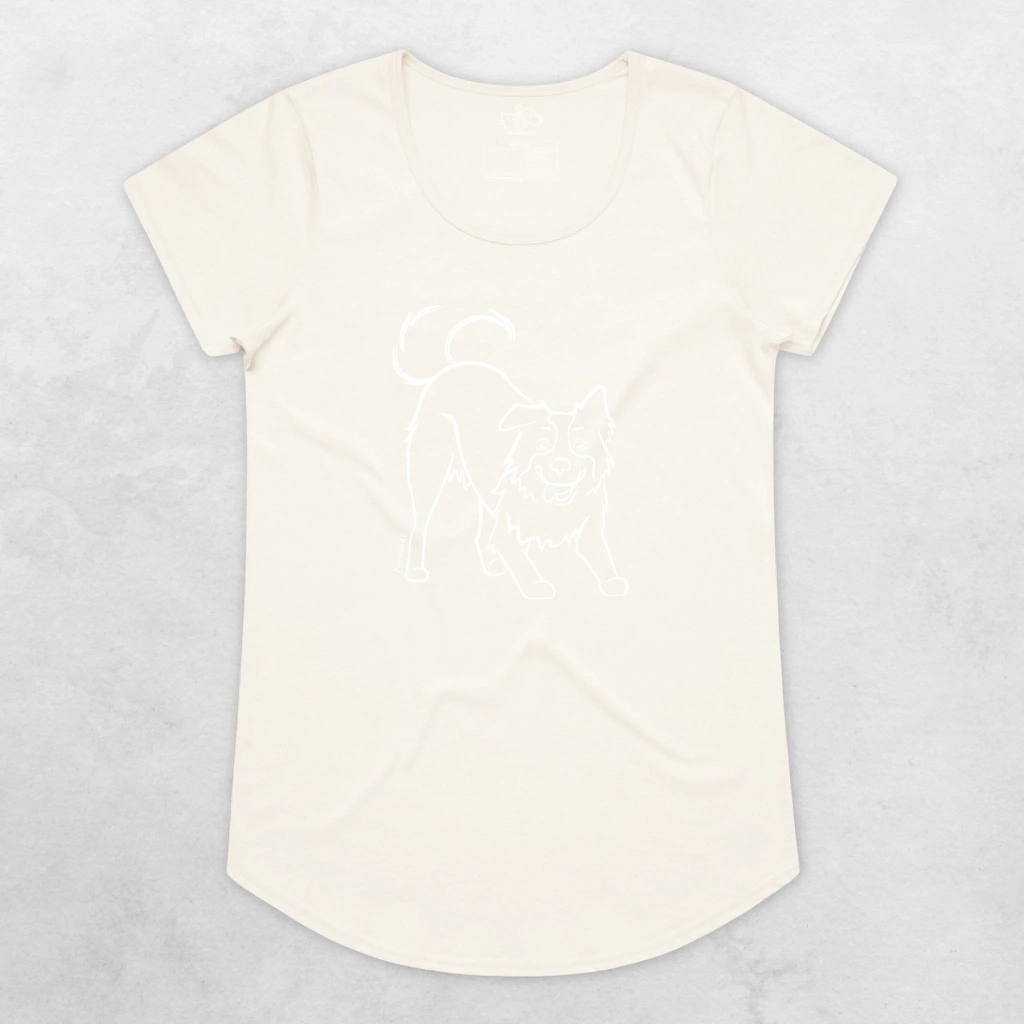 Border Collie Remi Women's Scoop Neck T-Shirt
