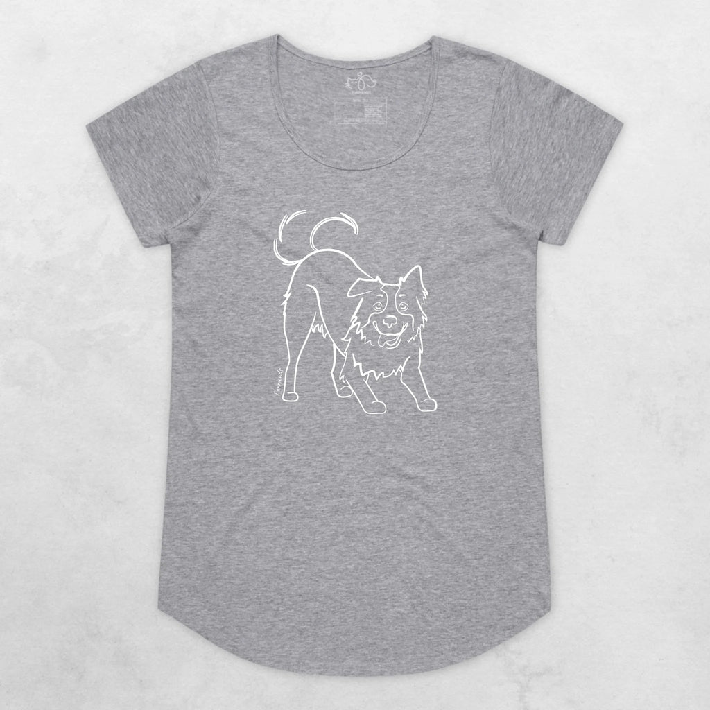 Border Collie Remi Women's Scoop Neck T-Shirt