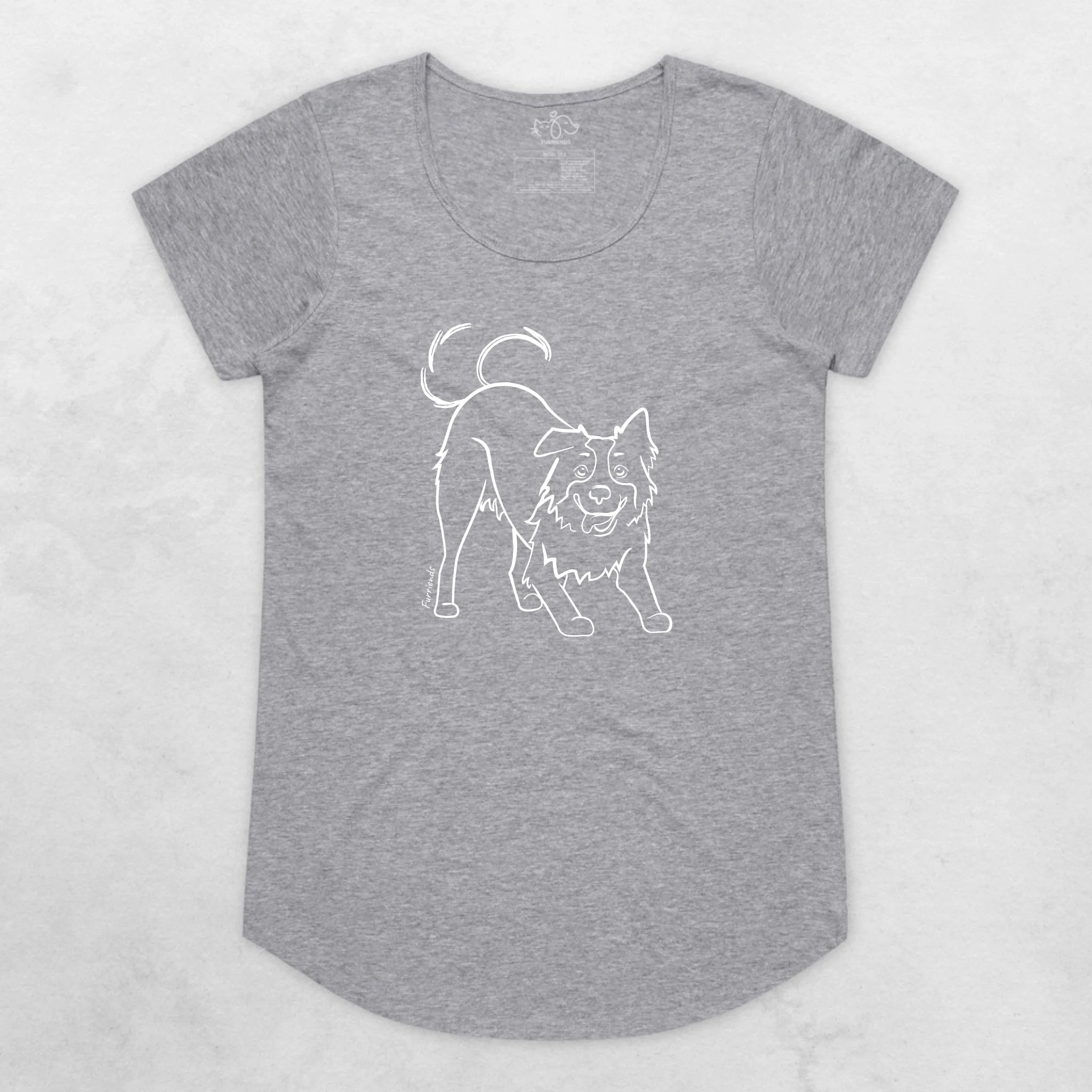 Border Collie Remi Women's Scoop Neck T-Shirt