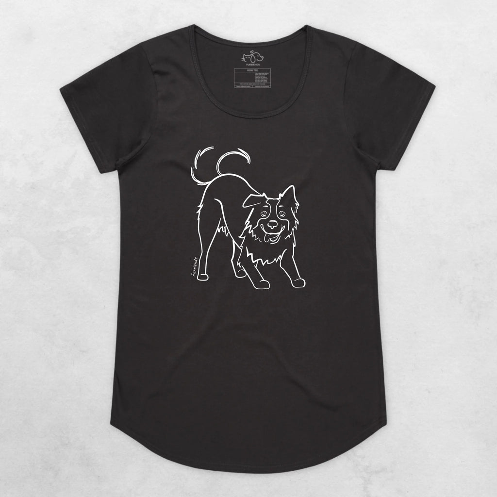 Border Collie Remi Women's Scoop Neck T-Shirt