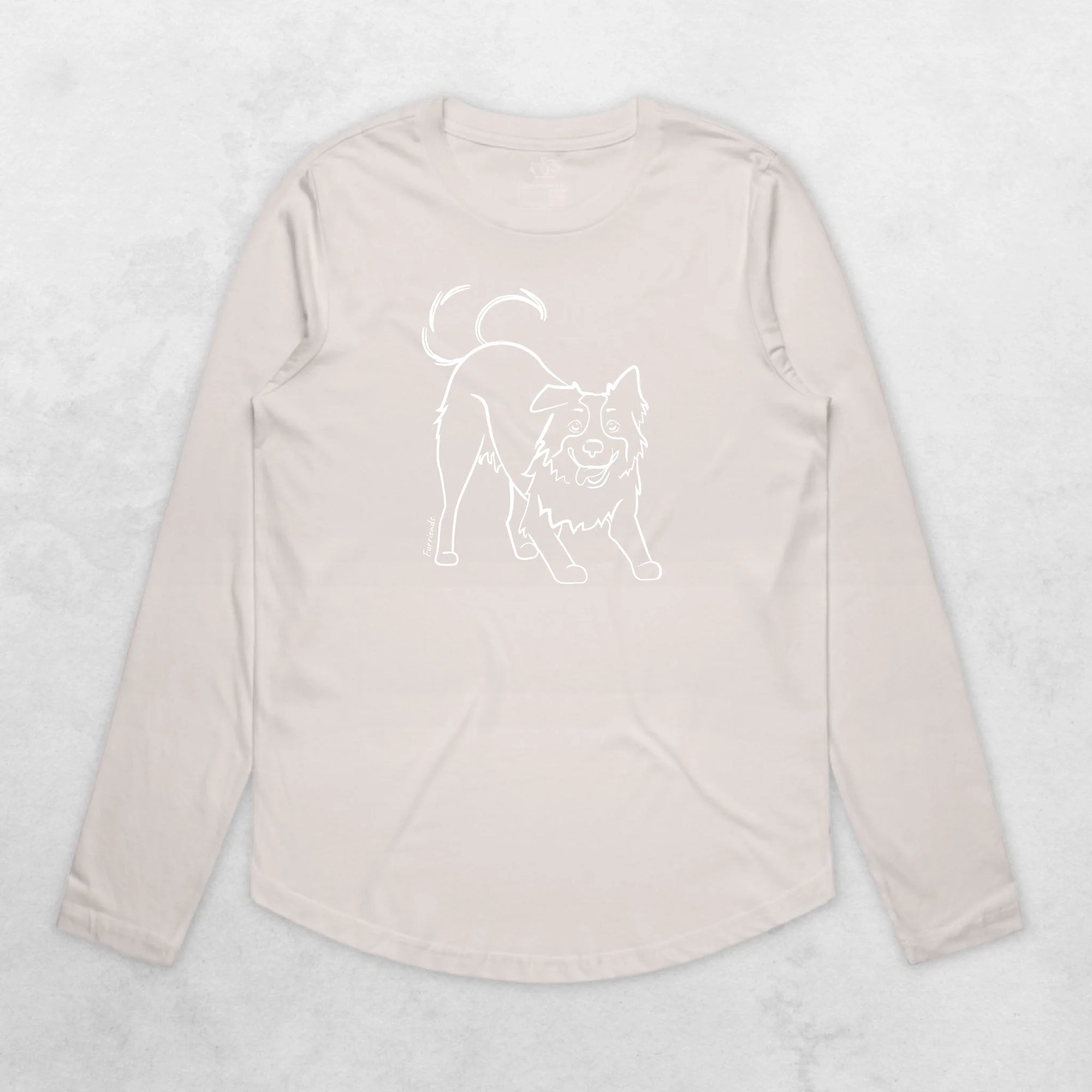 Border Collie Olivia Women's Long Sleeve T-Shirt