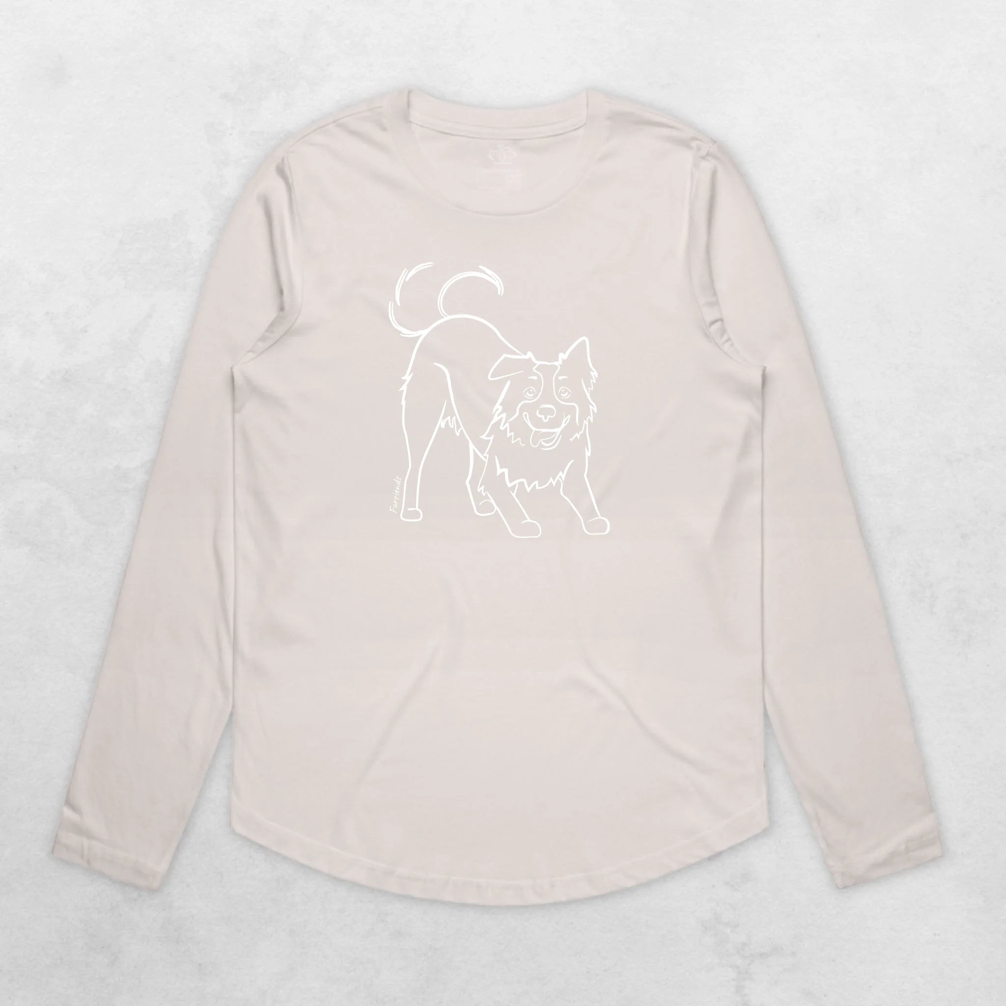 Border Collie Olivia Women's Long Sleeve T-Shirt