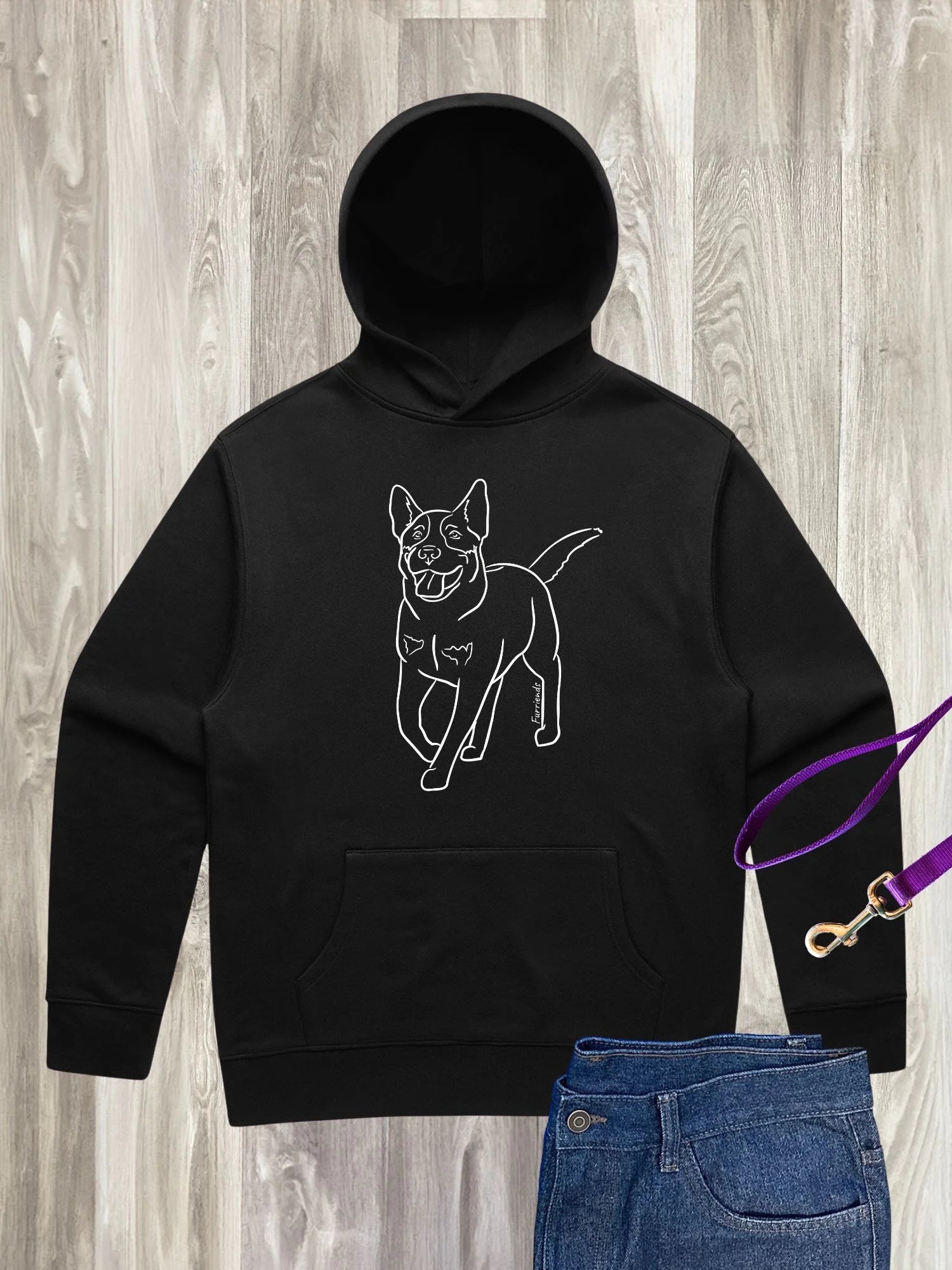 Australian Cattle Dog Comfort Hood