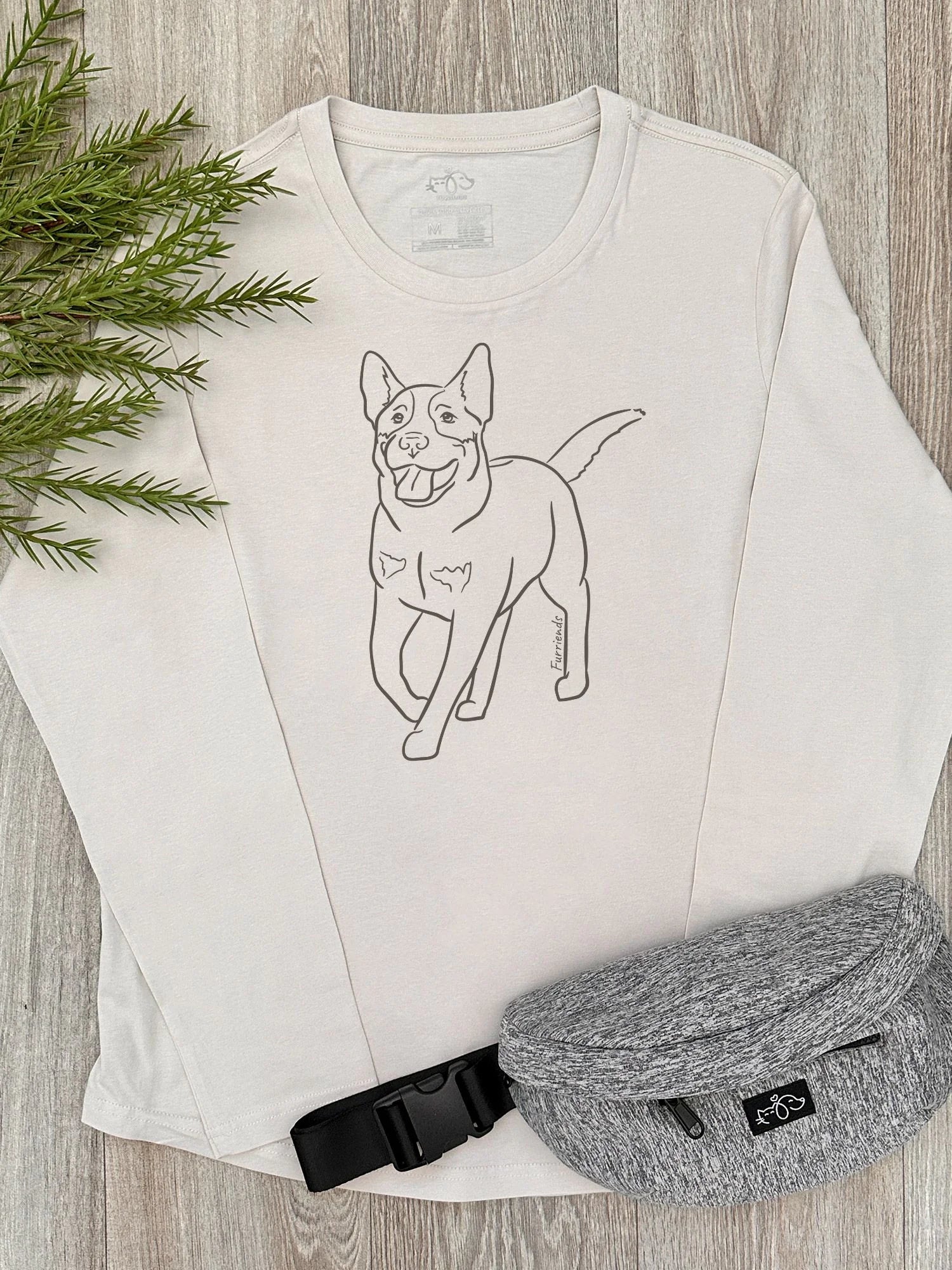 Australian Cattle Dog Olivia Women's Long Sleeve T-Shirt
