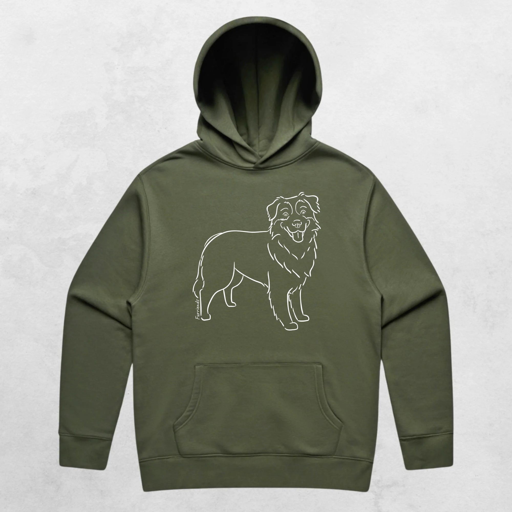 Australian Shepherd Comfort Hood