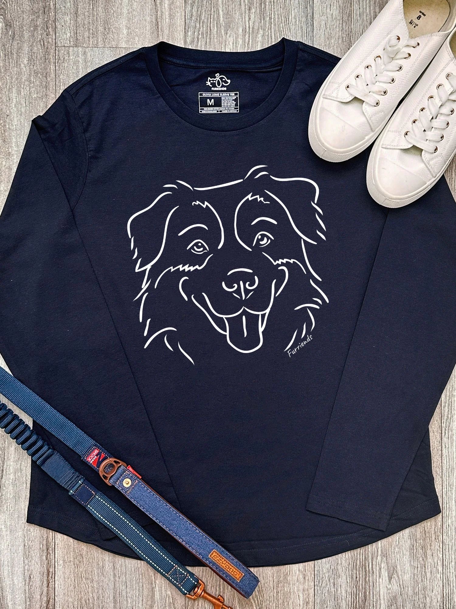 Australian Shepherd Olivia Women's Long Sleeve T-Shirt