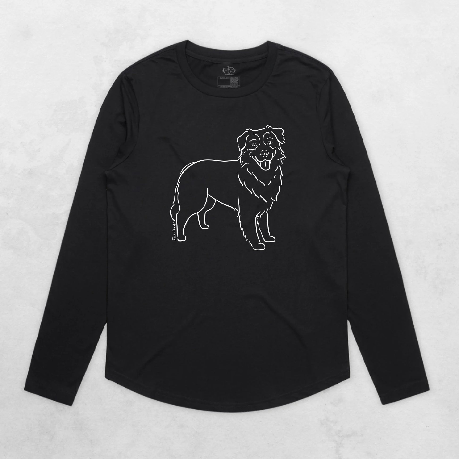 Australian Shepherd Olivia Women's Long Sleeve T-Shirt