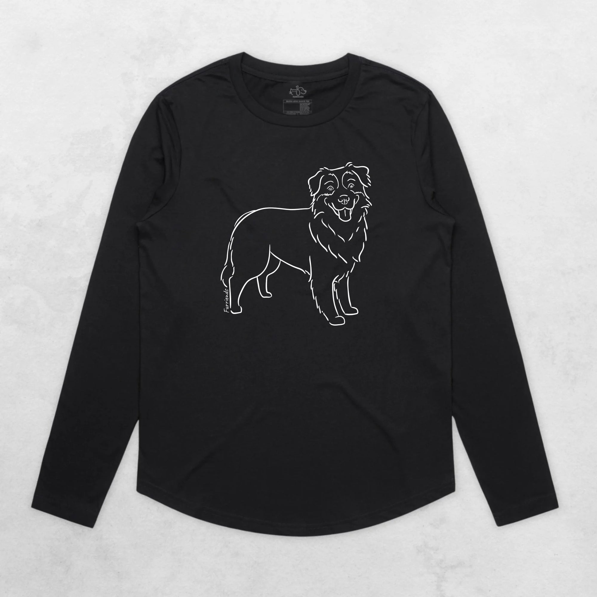 Australian Shepherd Olivia Women's Long Sleeve T-Shirt