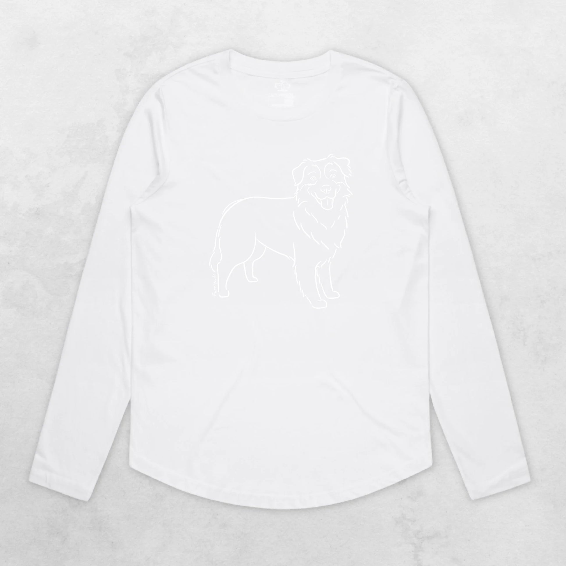 Australian Shepherd Olivia Women's Long Sleeve T-Shirt