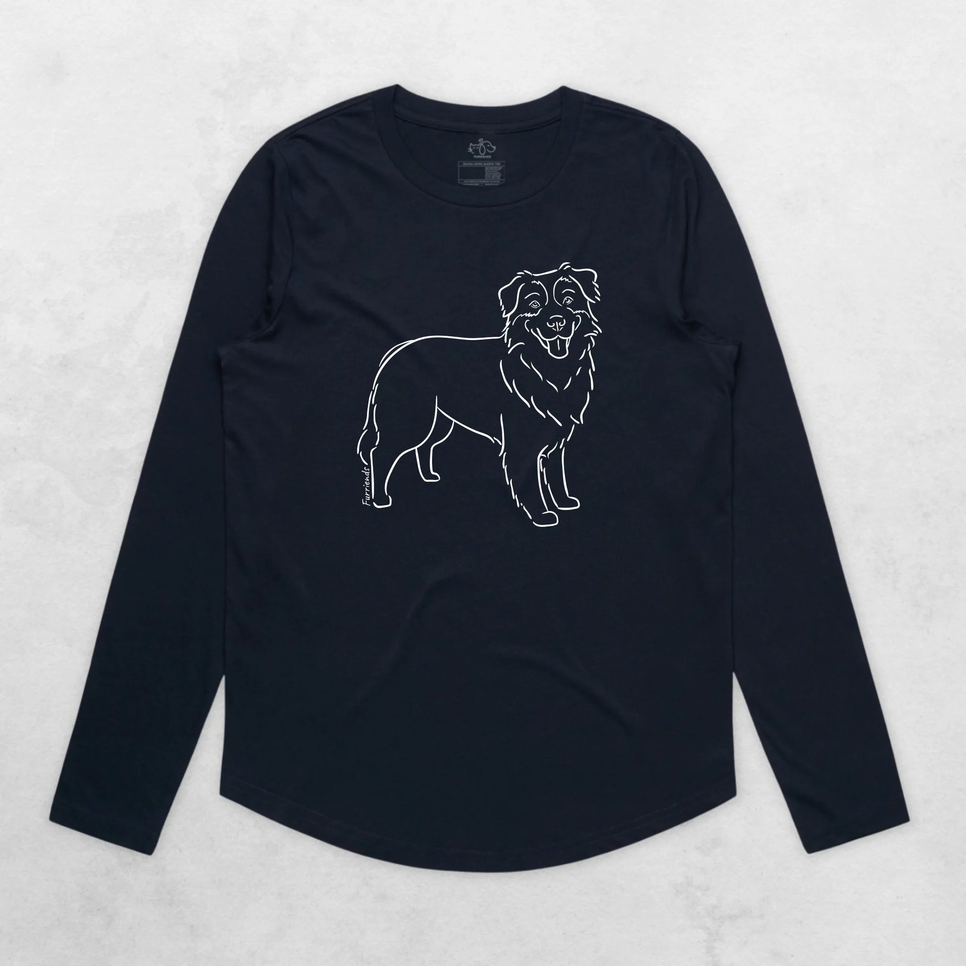 Australian Shepherd Olivia Women's Long Sleeve T-Shirt