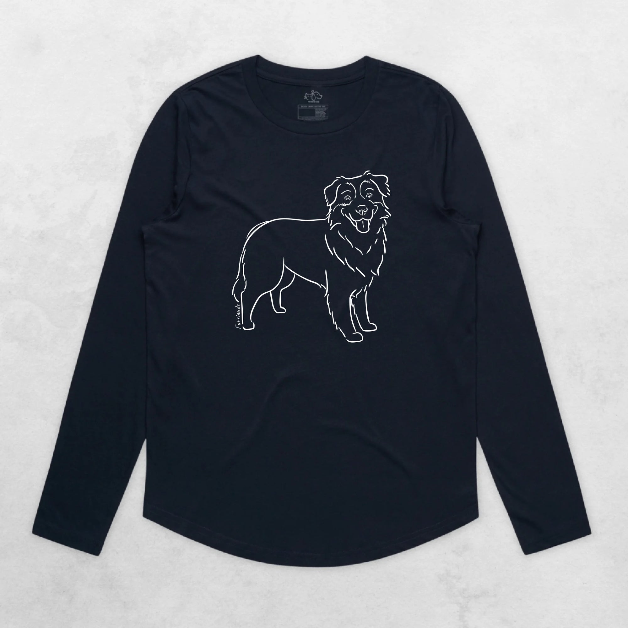 Australian Shepherd Olivia Women's Long Sleeve T-Shirt